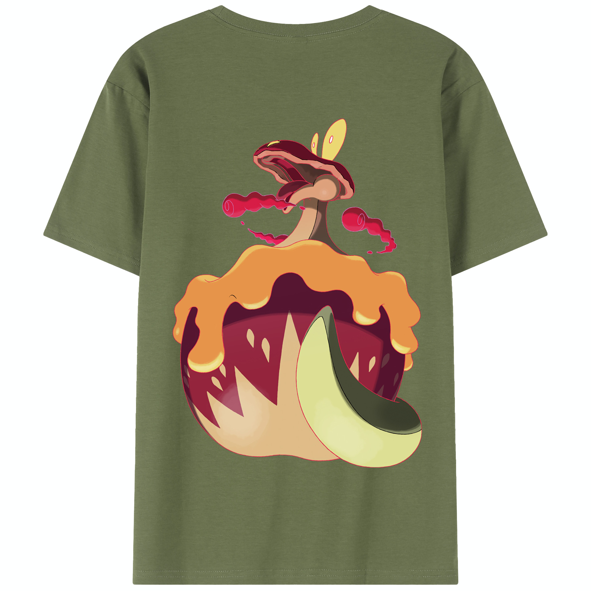 （画像用） ポケットモンスター Pokémon 綿100％半袖Tシャツ（背面プリント）
